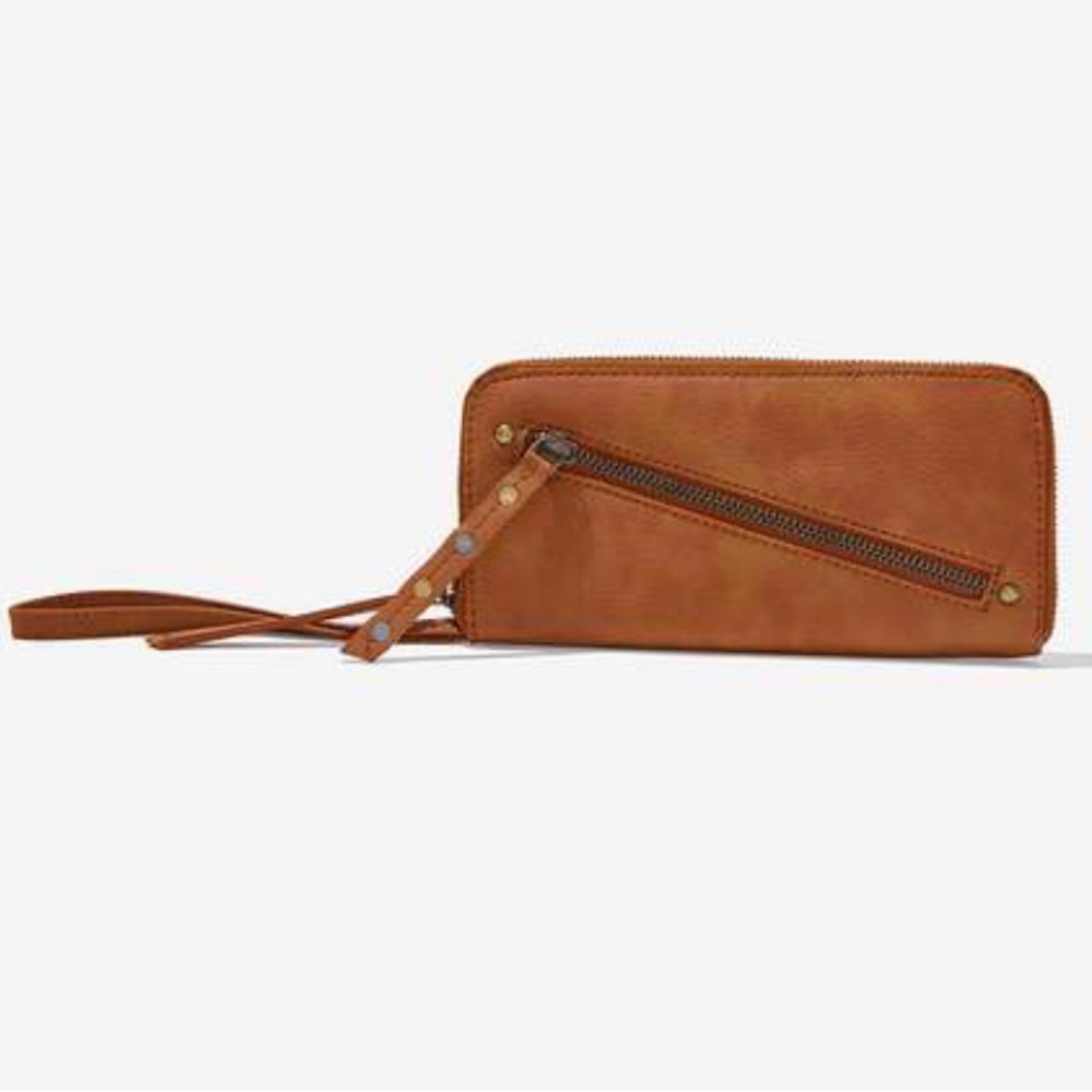 Free People Distressed Vegan Wallet
